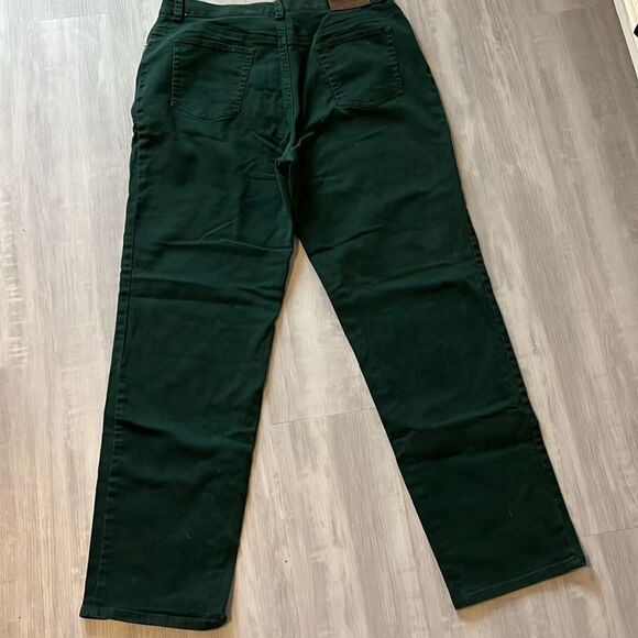Lauren Jeans Co.Ralph Lauren Dark Green Jeans - Picture 2 of 6